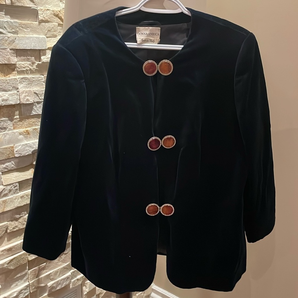 Donna Enrica Jacket with Ornate buttons